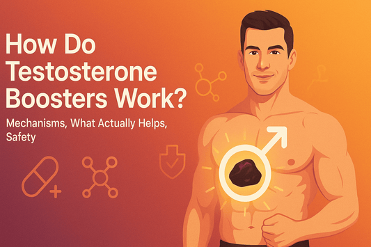 How Do Testosterone Boosters Work? — Mechanisms, What Actually Helps, Safety - Vedaeon